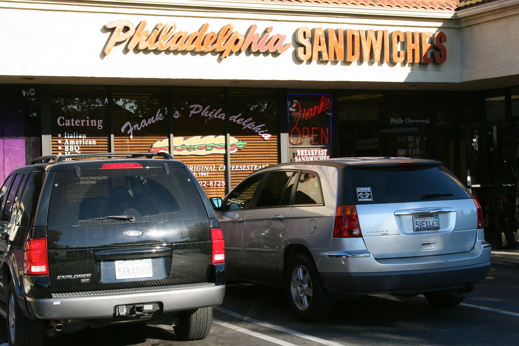 Frank’s Philadelphia in Costa Mesa: The Works Sandwich