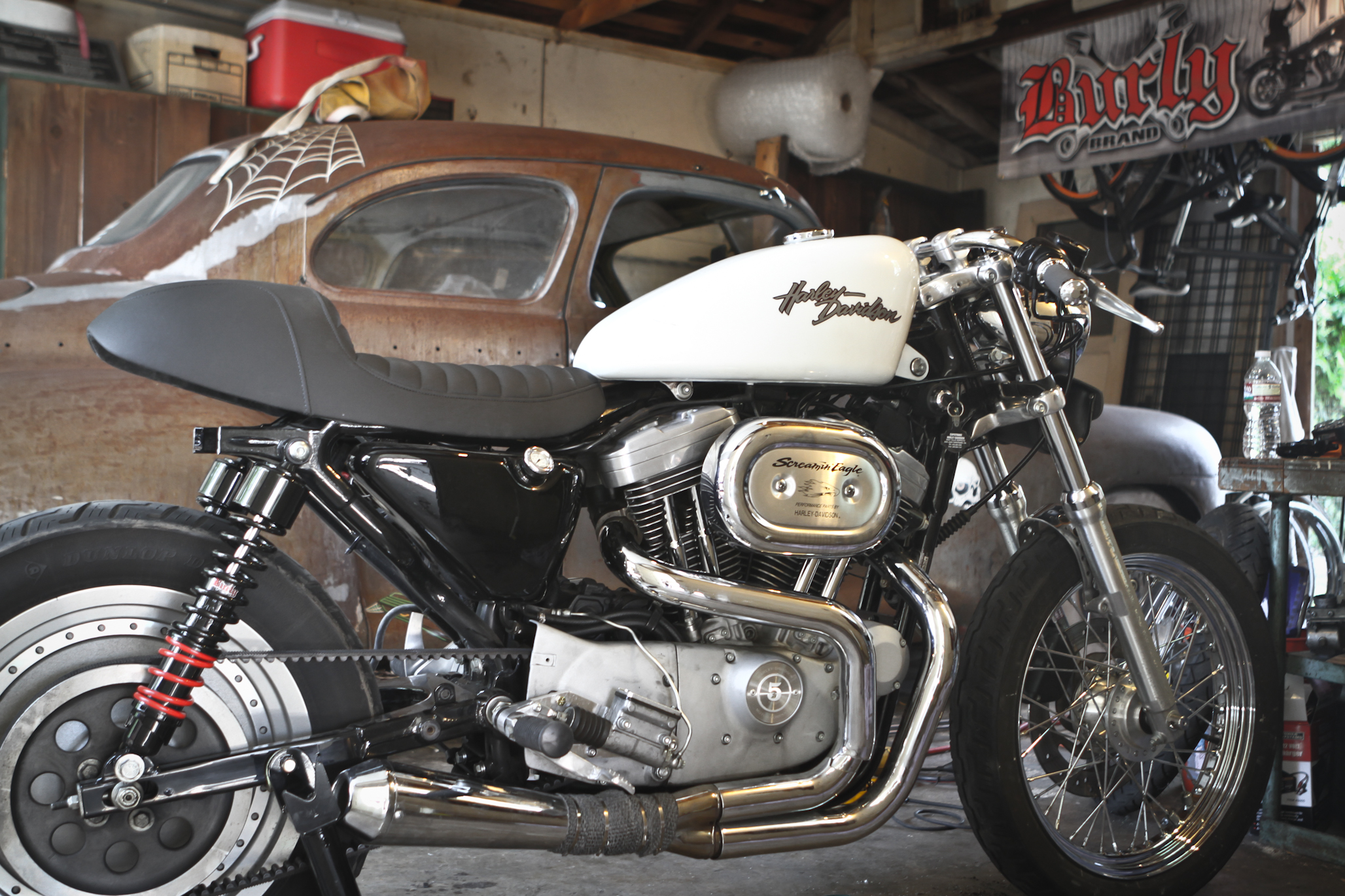 Cafe Sportster: Build Video